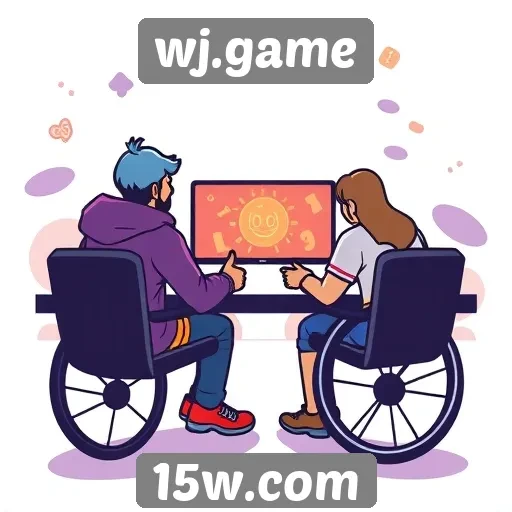 Acessibilidade e inclusão no site wj.game